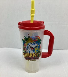 Taza de viaje Sharky’s 32 oz Florida Panama City Beach con paja y tapa - Imagen 1 de 12