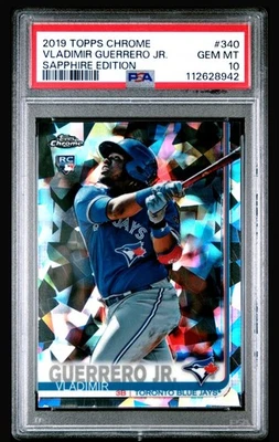 2019 Topps Chrome Sapphire Edition - Vladimir Guerrero Jr. #340 (RC) - Image 1 of 2