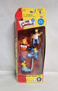 Vintage Simpsons,Krusty World Vehicle Set Playmates Toys 2000 Action Figures-NIB - Picture 1 of 8