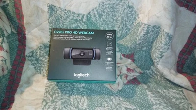 New Sealed Retail Logitech C920s Pro HD 1080P Webcam With Duel Stereo Microphone - Image 1 of 4