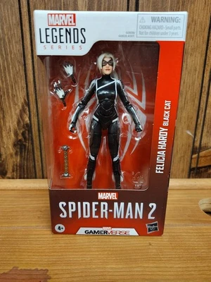Экшн-фигурка Hasbro Spider-Man 2 Gamerverse Felicia Hardy (Black Cat) поврежденная коробка - Изображение 1 из 2