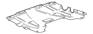 Genuine GM Engine Compartment Lower Noise Shield 23451080 - Picture 1 of 4