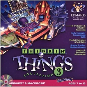Thinkin Things Collection 3 Galactic Brain Benders Pc New Cd Rom Only Win10 8 7 - Picture 1 of 2