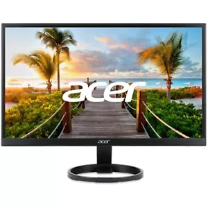 Acer R241Y Bbix 23.8" Full HD IPS Monitor Ultra-Thin 75Hz (HDMI & VGA Ports) - Picture 1 of 9