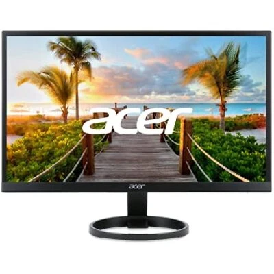 Acer R241Y Bbix 23.8" Full HD IPS Monitor Ultra-Thin 75Hz (HDMI & VGA Ports) - Image 1 of 4