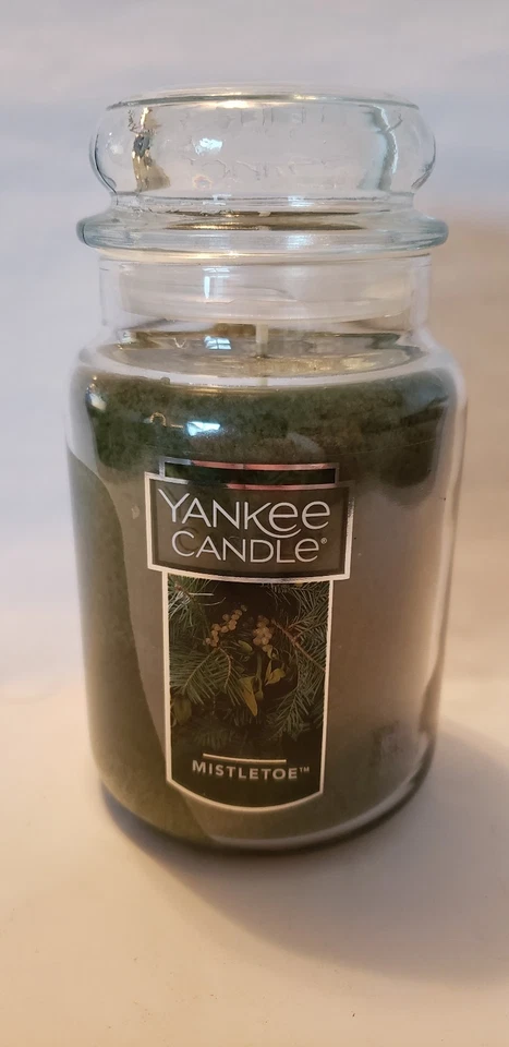 Yankee Candle Mistletoe 22 Oz Jar Priority out Yummy Scent B12