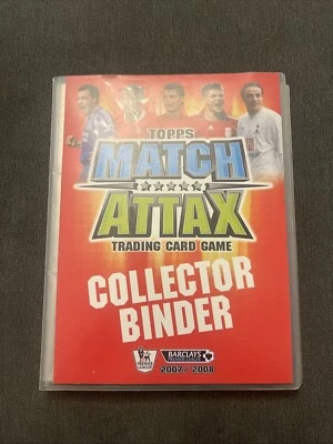 Topps Match Attax - Trading Card Game - 07/08 - teilweise komplette Mappe - Bild 1 von 4