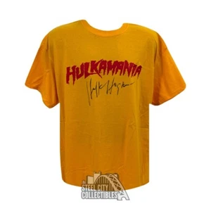 Hulk Hogan Autographed Hulkmania T-Shirt - JSA - Picture 1 of 1
