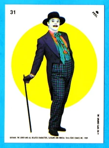 Pegatina Topps Batman 1989 # 31 (ex-mt) D - Imagen 1 de 2
