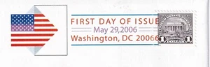 ODZ&ENDZ $1;$2;$3 SCOTT#4075a 4075b 4075c WASHINGTON 2006 WORLD PHILATE DCP 267 - Picture 1 of 5