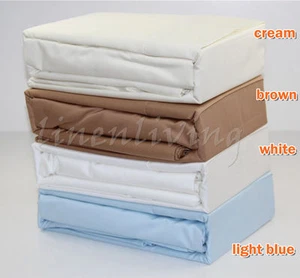 1000TC 100% Egyptian Cotton Sateen Sheet Set Multi-Color - Picture 1 of 6