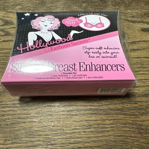 Hollywood Fashion Secrets Silicone Breast Enhancers Secret No 8, 1 Reusable Pair - Picture 1 of 2