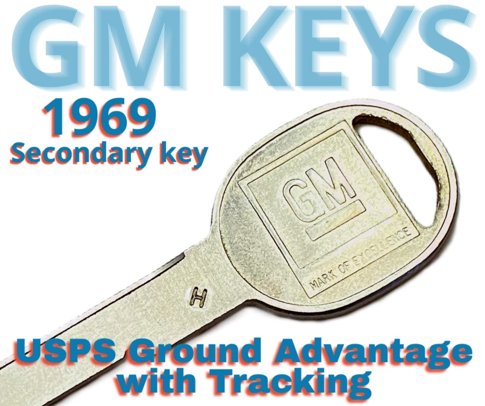 GMC Chevy Pontiac 1969 Buick Cadillac Oldsmobile llave cortada a código 4L00-5L99 Foto 1 de 1