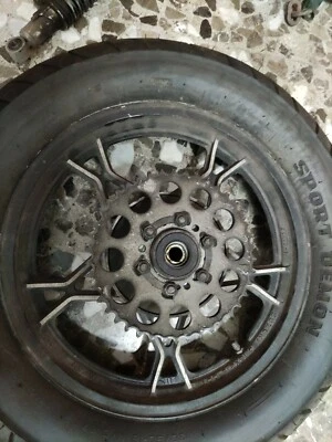 Cerchio Posteriore Senza Gomma Suzuki GS 450 Anno 82 - Immagine 1 di 3