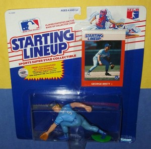 1988 GEORGE BRETT #5 Kansas City Royals *FREE_s/h* Rookie Starting Lineup