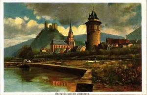 CPA AK Oberwesel Schonburg GERMANY (1011016) - Bild 1 von 2