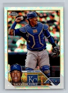 2023 Topps Chrome Logofractor Edition #165 Salvador Perez Kansas City Royals - Picture 1 of 2