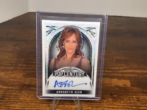 2024 Leaf Pop Century ANNABETH GISH AUTO White Sparkle #'d 2/2 #BA-AG2 - Picture 1 of 3