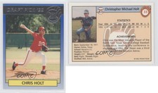 1992 Front Row Draft Picks Silver Chris Holt #33