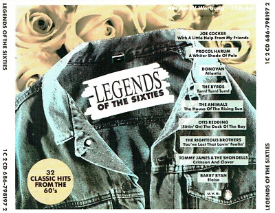 (2CD's) Legends Of The Sixties - Procol Harum, Keith West, Traffic, The Box Tops - Bild 1 von 3