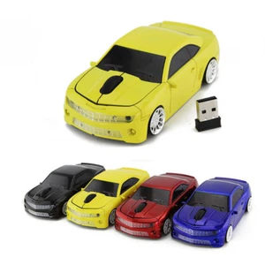 Chevrolet Camaro car Wireless mouse 2.4Ghz USB Optical Laptop PC Gaming Mice LED - Picture 1 of 29