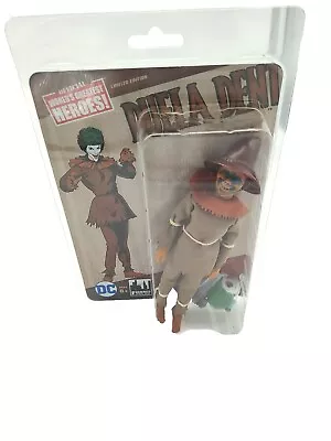 Duela Dent Scarecrow Action Figure 2 Heads Scythe Fear Gas Hat - Image 1 of 4
