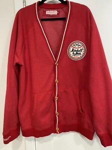 Mitchell & Ness Strickjacke 3XL Baseball Est 1904 rot Holzknöpfe weich authentisch - Bild 1 von 9