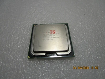  Intel Core 2 Duo Processor E6300 2M Cache, 1.86 GHz, 1066 MHz FSB SL9TA - Image 1 of 2