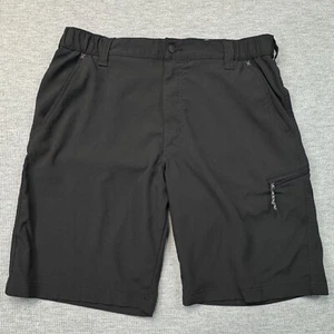 Wrangler pantaloncino uomo nero outdoor performance golf tasche con cerniera taglia 34 - Foto 1 di 12