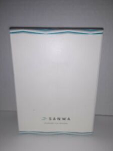 SANWA (Japan Brand) 2.4Ghz Wireless Vertical Ergonomic Mouse, Silent Blue LED...