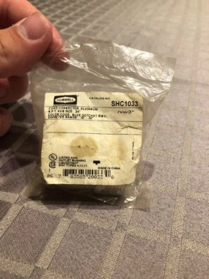 1 NUEVO HUBBELL SCH1033 .38" - .50" CON 3/4" N.P.T. CONECTOR CABLE Foto 1 de 4