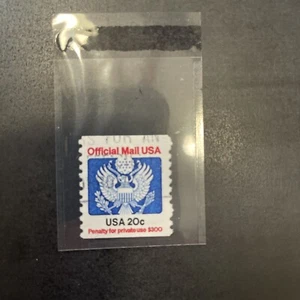 O135 20¢ Official Mail used single - Picture 1 of 1