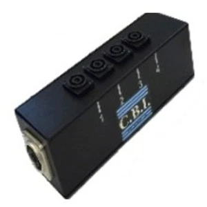 CBI Neutrik NL8MPR Input Male to NL4MP Quad (4) Output Male Speakon - Picture 1 of 1