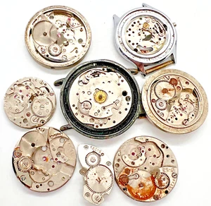 Watch Mechanisms Collection Vintage Ussr Women Soviet Wrist Military Original - Picture 1 of 24