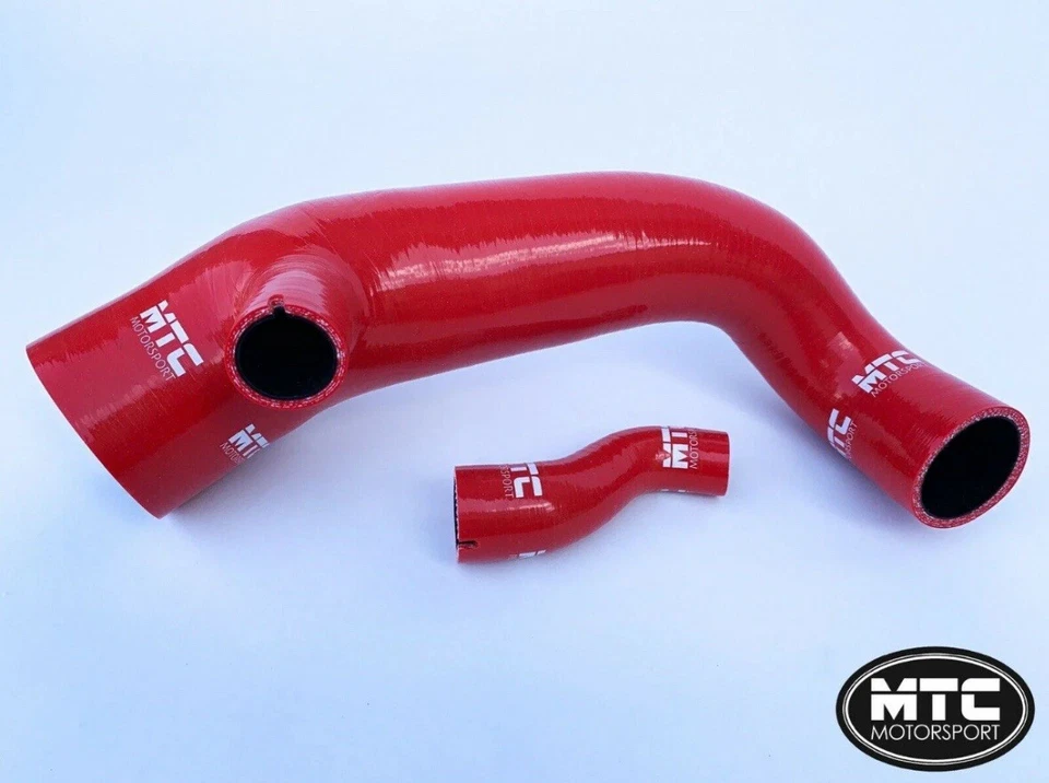 MANGUERA DE ADMISIÓN MTC MOTORSPORT MINI COOPER S R56 R57 R60 SILICONA 2007-2012 ROJA - Imagen 1 de 1