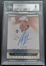 2011-12 The Cup Rookie Autograph #97 Pat Maroon BGS 9 Auto 10 #136/199 Ducks