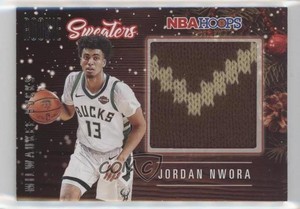 2020-21 Panini NBA Hoops Rookie Sweaters Jordan Nwora #RSW-JNW Rookie RC
