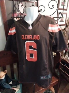 JERSEY NIKE ON-FIELD COSIDA CLEVELAND BROWNS MAYFIELD #6 PARA HOMBRE TALLA M - Imagen 1 de 5
