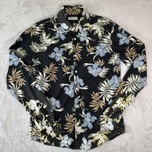 Camicia Scotch & Soda Travelers Island Getaway LS floreale con bottoni media da uomo - Foto 1 di 8