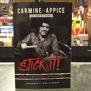 Stick It! : A Life of Sex, Drums, and Rock 'n' Roll by Carmine Appice SIGNED - Picture 1 of 3