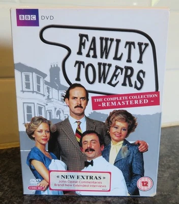 Fawlty Towers The Complete Collection DVD Set John Cleese/Connie Booth/Prunella - Image 1 of 4