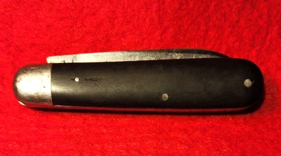 Early Case Bros. Little Valley NY Pocket Knife 2 blade wood handle tested xx - Image 1 of 4