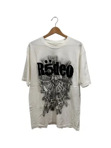 Sp5der x Travis Scott Days Before Rodeo III camicia bianca manica corta KV37044 - Foto 1 di 2