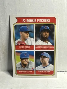 2023 Topps Heritage - Topps Rookie Stars Anderson Espinoza, Javier Assad,... - Bild 1 von 2