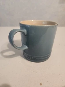 Tazza da caffè in gres Le Creuset colore ombretto blu 14 oz - Foto 1 di 4