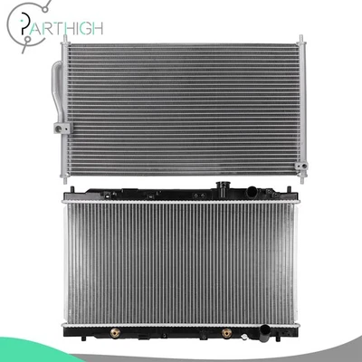 For 1994-2001 Acura Integra Car Radiator & A/C Condenser Cooling Kit - Image 1 of 4