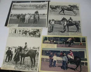 Park Jefferson Race Track Sgt. Bluff Iowa 4-Rare Winner's Circle Photos 1965-70' - Picture 1 of 16