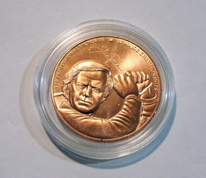 2014 Jack Nicklaus Golfer US Mint Congressional Gold Medal Bronze 38mm - Picture 1 of 3