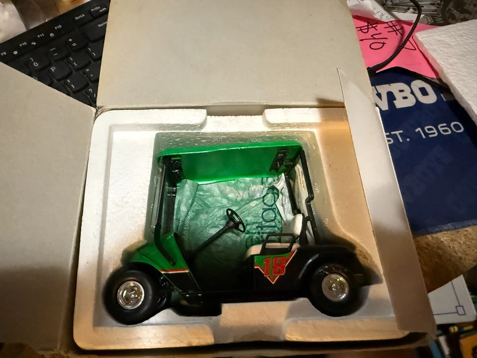 Bobby Labonte---Interstate Batteries----Golf Cart Bank--1:16 - Image 1 of 2