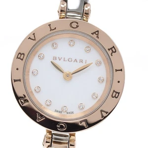 BVLGARI B-Zero1 BZP23SGC 12P Diamant weißes Zifferblatt Quarz Damenuhr_885064 - Bild 1 von 7